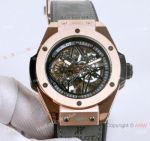 Best Fake Hublot Geneve Big Bang Skeleton Dial Rose Gold Watch 45mm